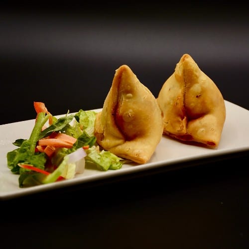 Vegetable Samosa.