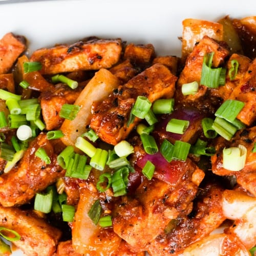 Chili Paneer.