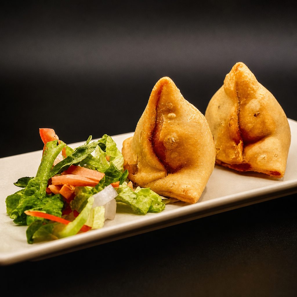 Vegetable Samosa.