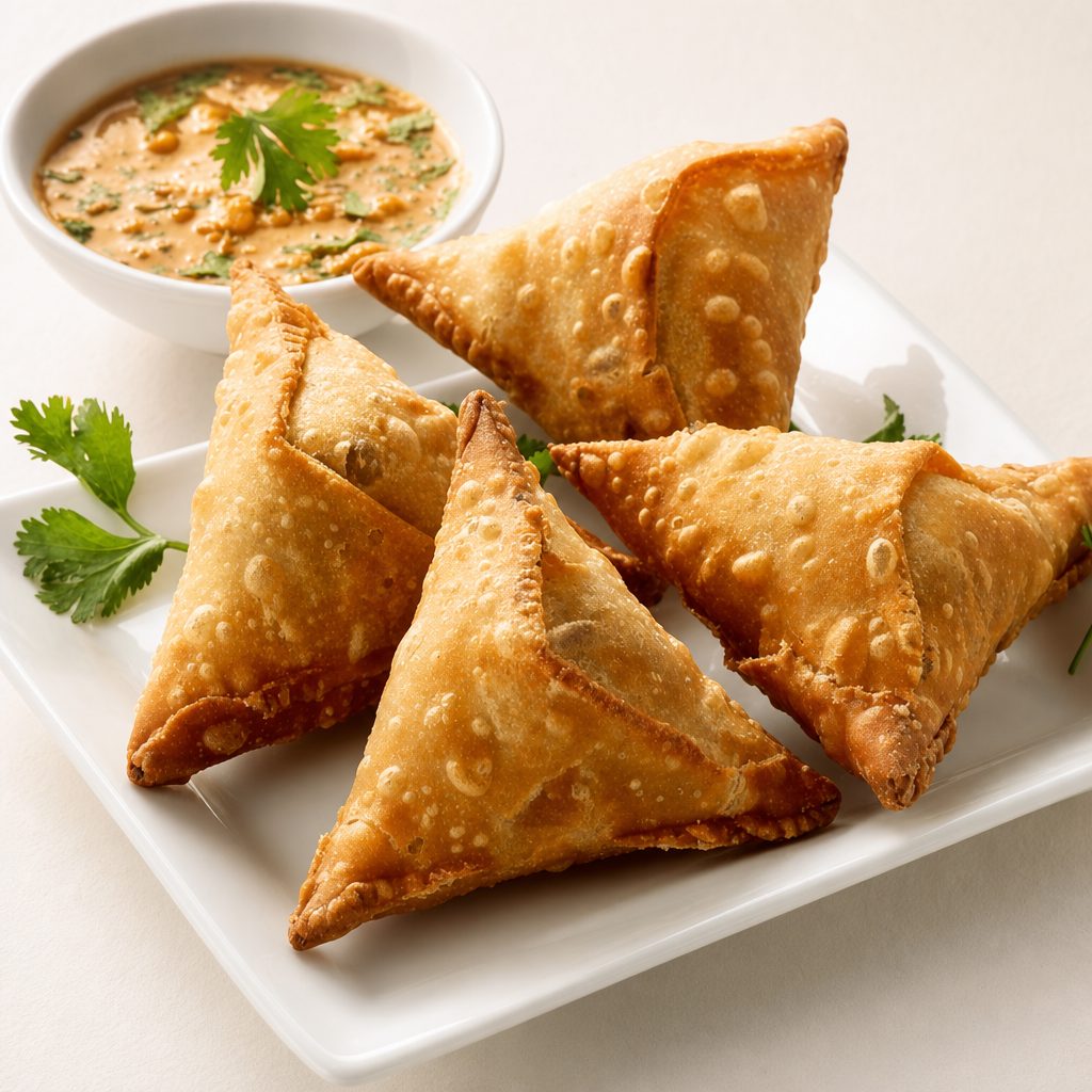 Lamb Samosa.